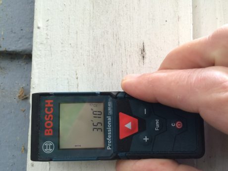 laser measuring