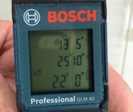 laser measuring