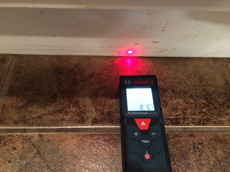 laser measuring