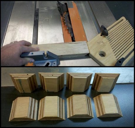 Cutting Corner Blocks