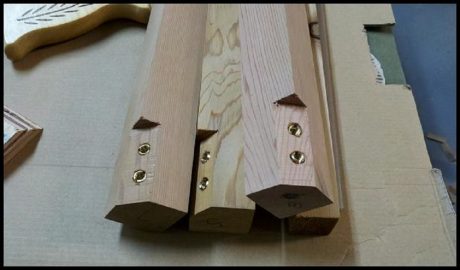 Legs With Threaded Inserts