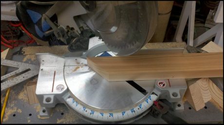 Cutting Pieces of Table Top