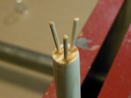 All three legs in place