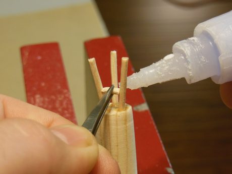 Gluing on the first rung