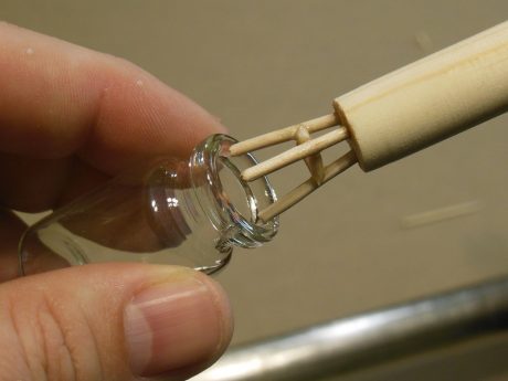 Bottling the sample