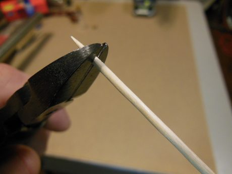 Round toothpick