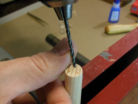 Drilling for legs