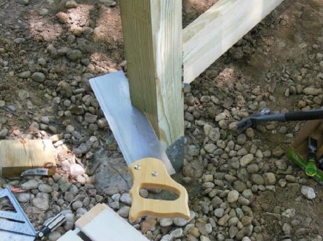 Cutting notches