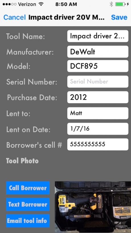 tool safe app
