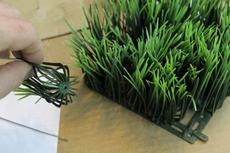 Plastic grass