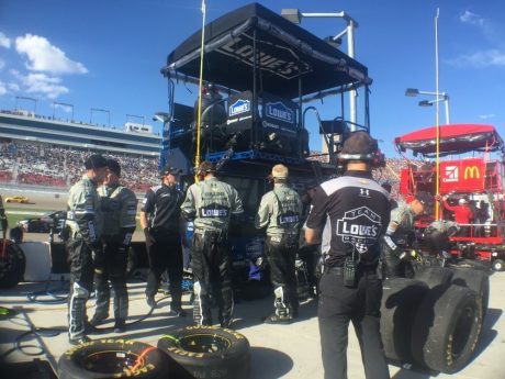 Up close and personal during the Kobalt 400