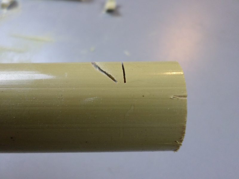Notch cuts
