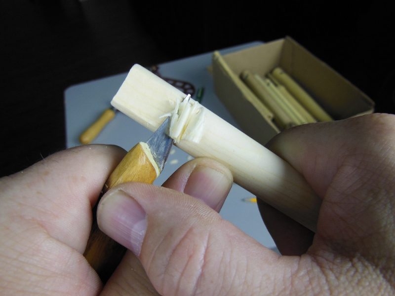 Cutting the flat