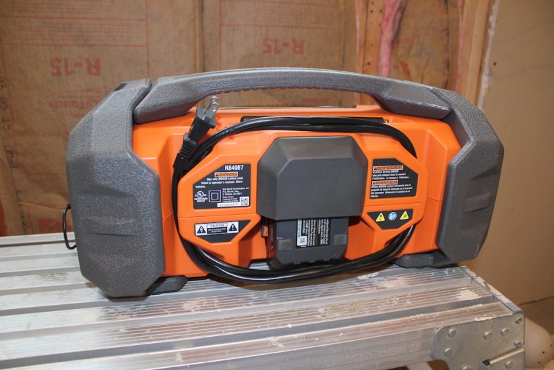 ridgid jobsite radio