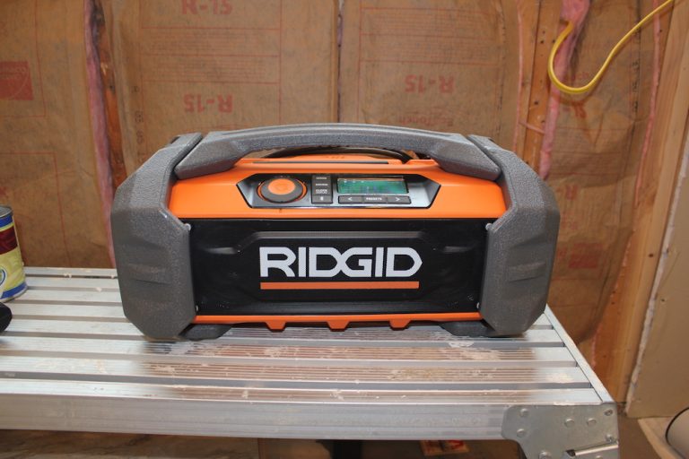 ridgid jobsite radio