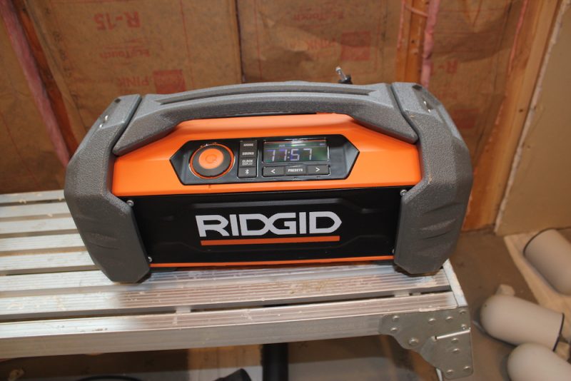 ridgid jobsite radio