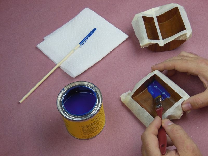 Applying adhesive