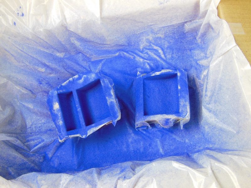 Fibers applied