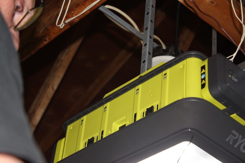 ryobi garage door opener
