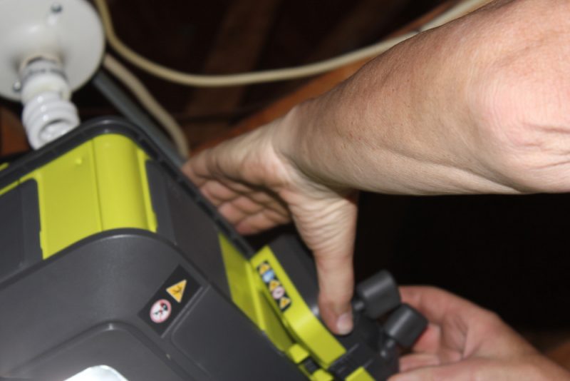ryobi garage door opener