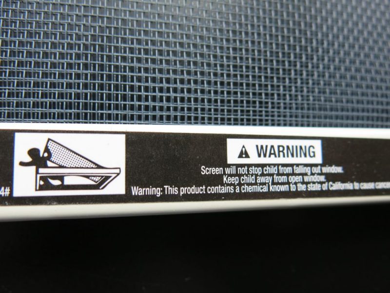 One safety note - these are not intended to keep kids from falling out the window!