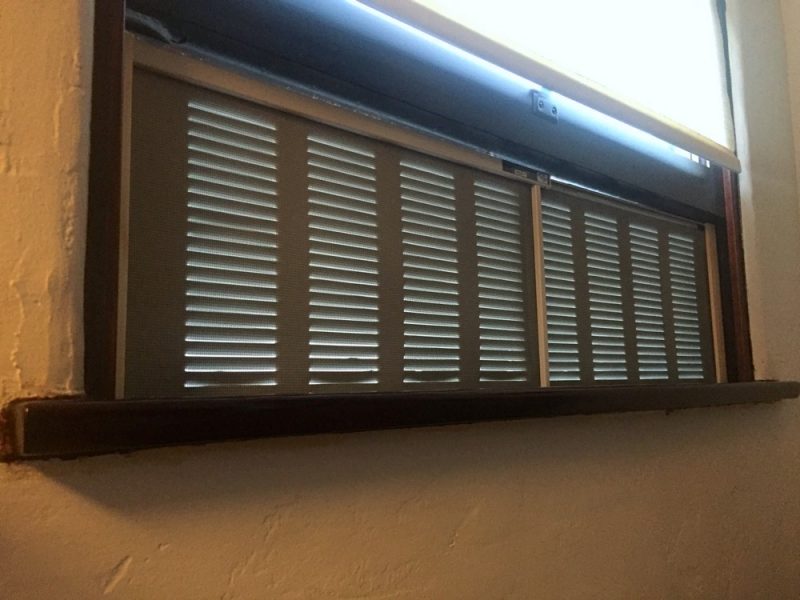 louvered adjustable window screens