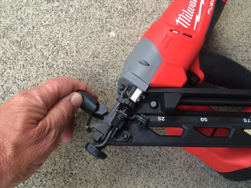 milwaukee cordless nailer