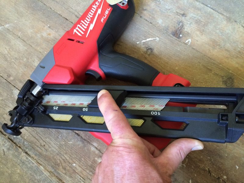 milwaukee cordless nailer