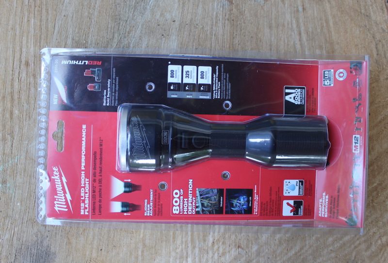 milwaukee led flashlight