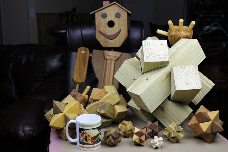 6-piece burr puzzles