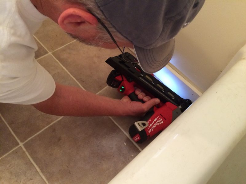 milwaukee cordless nailer