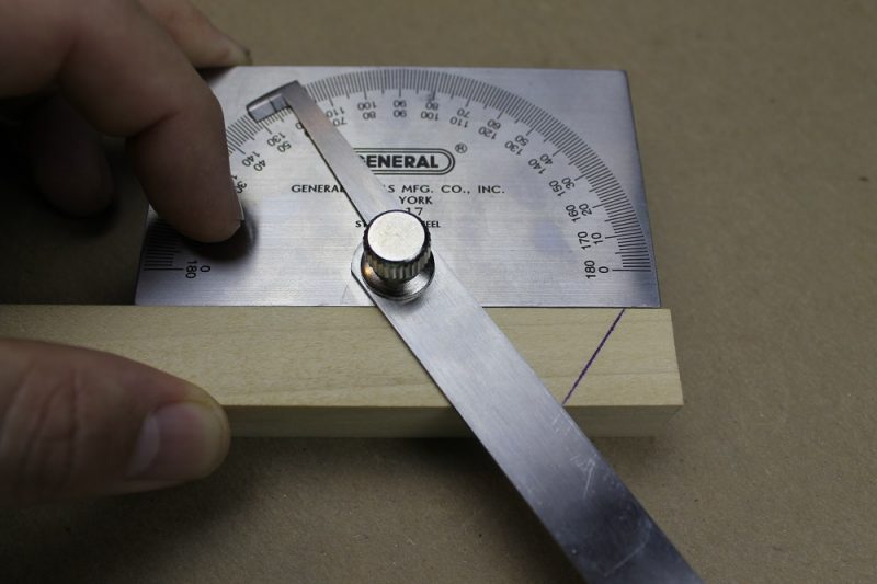 Laying out the notches
