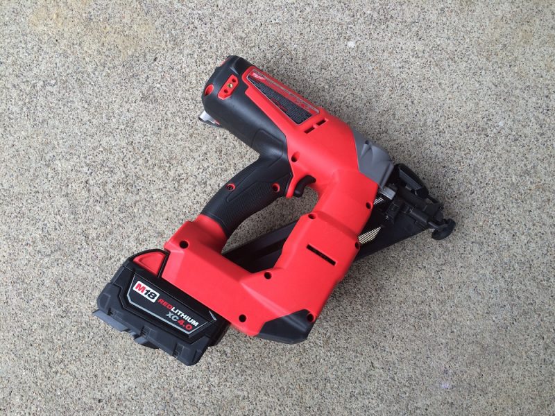 milwaukee cordless nailer