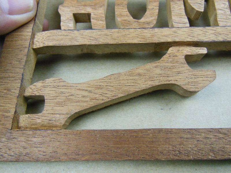 Side to side grain