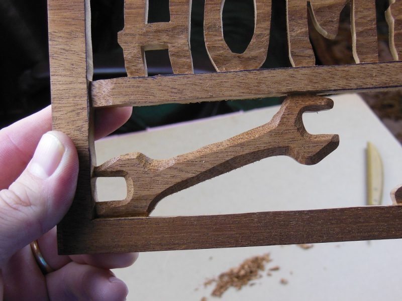 Finished wrench