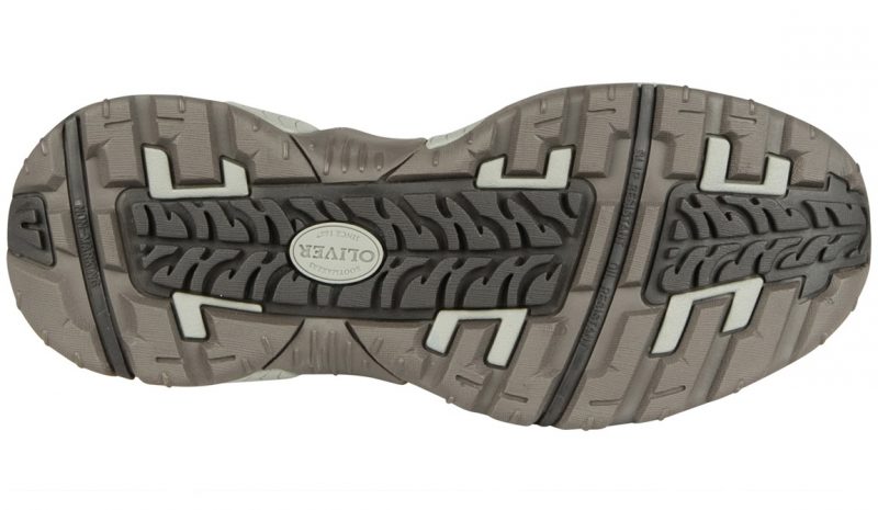 A varied sole provides good grip