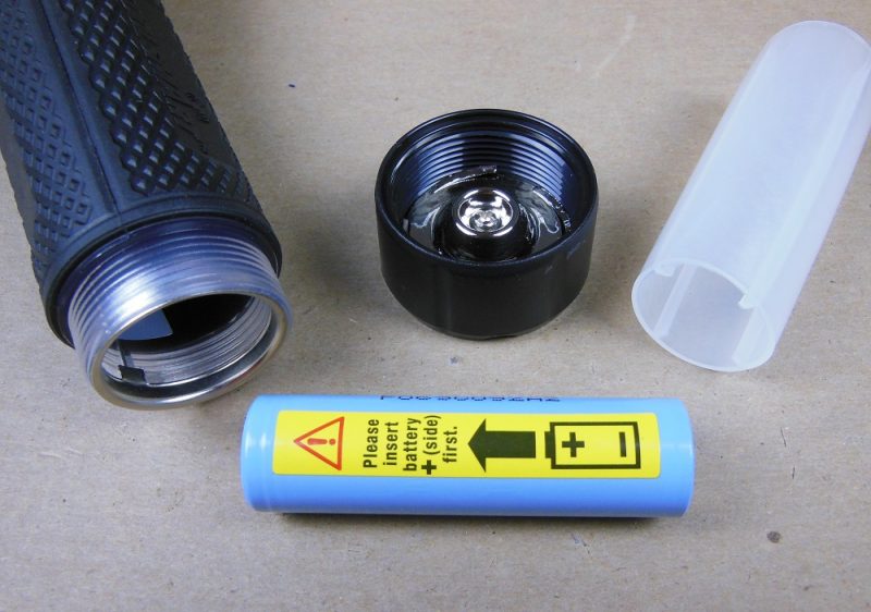 Flashlight battery