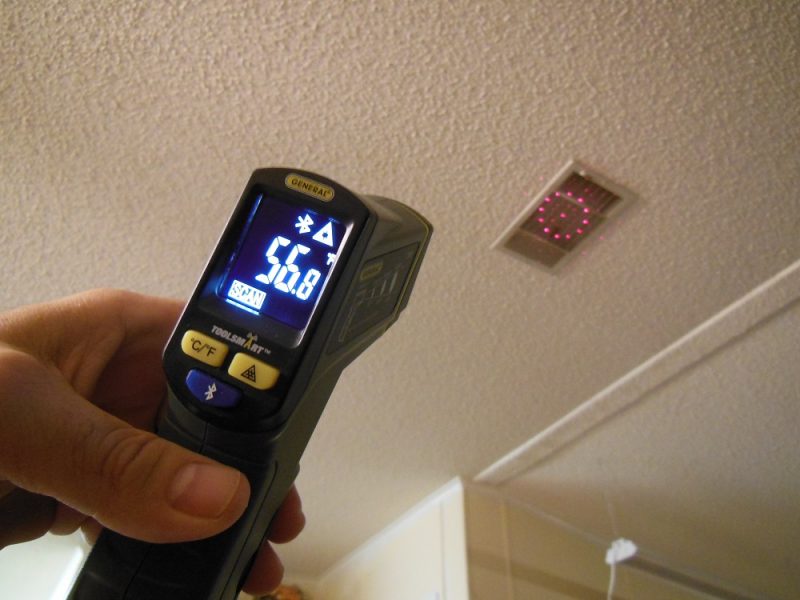 Checking air vent