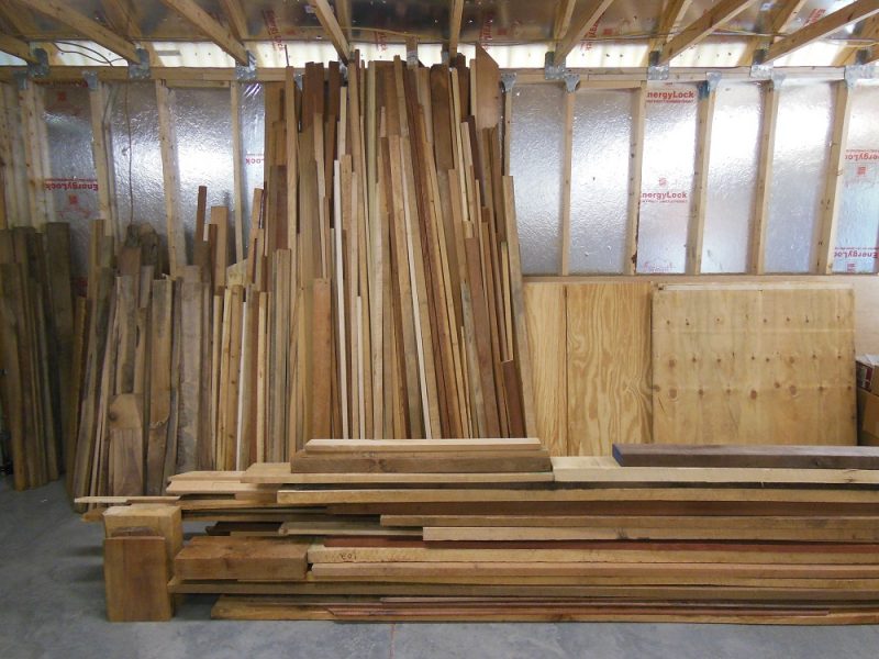 The wood pile