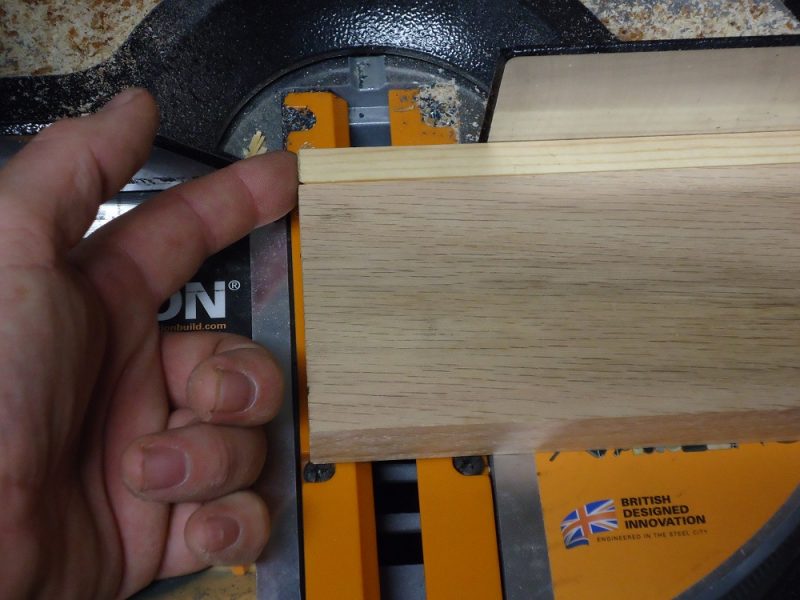Aligned for cutting