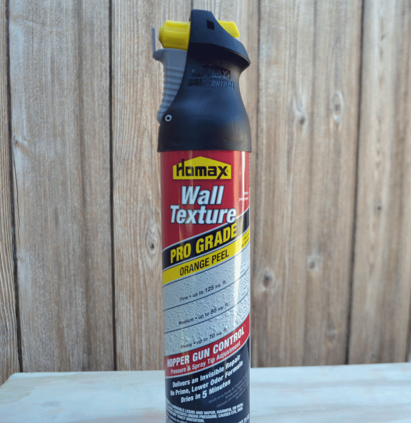 Homax wall texture can