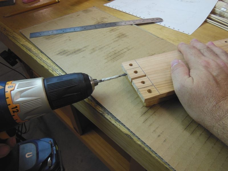 Drilling 1/8" holes
