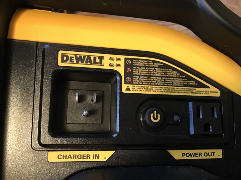 dewalt portable power station