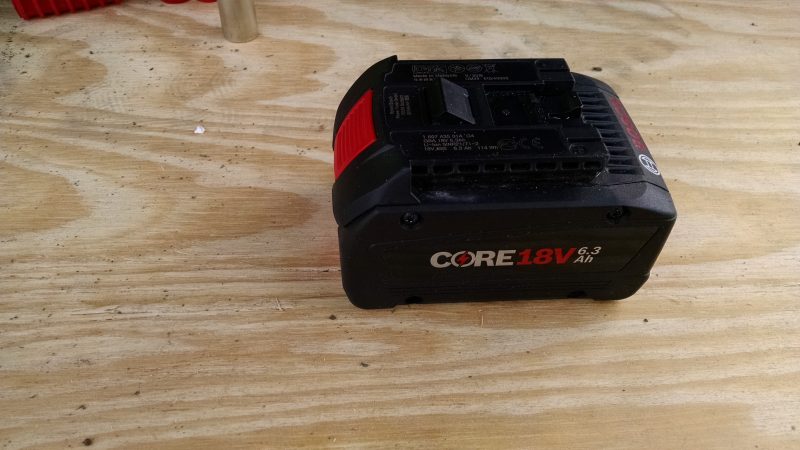 Bosch high density lithium ion battery pack