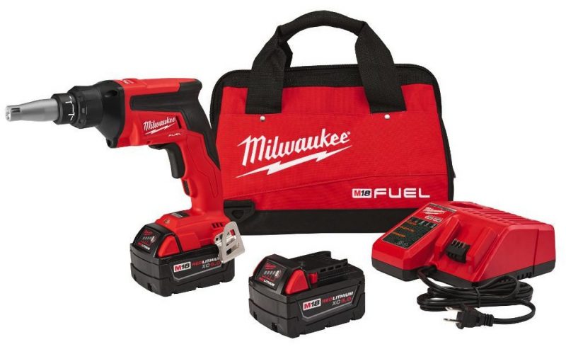M18 FUEL 18-Volt Lithium-Ion Brushless Cordless Drywall Screw Gun XC Kit