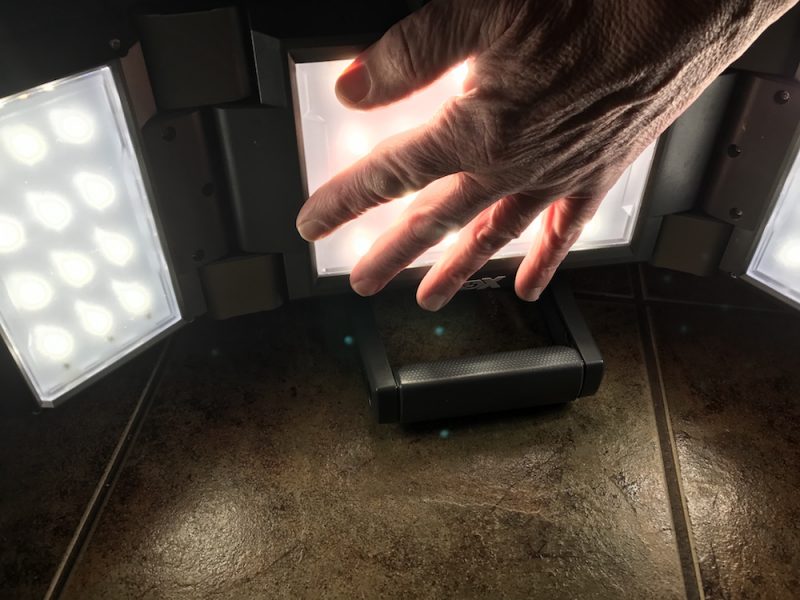 ridgid gen5x folding panel light