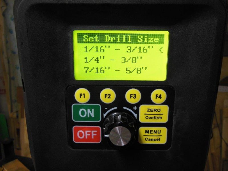 Select bit size.