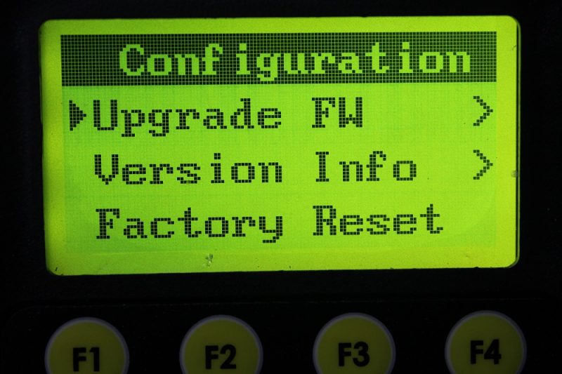 Update firmware
