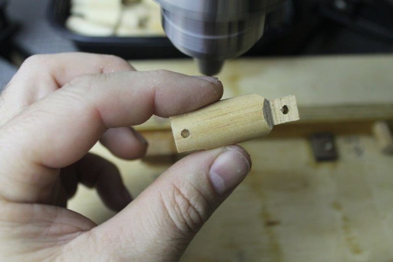 Drilled body segment