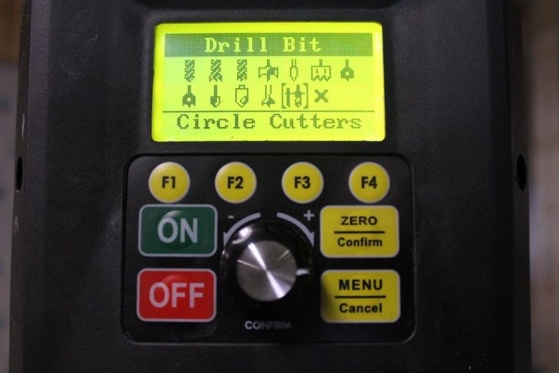 Circle cutter setting